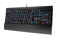 Primus teclado gaming mecanico Ballista200 RGB red switch 